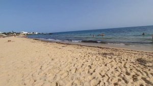 Я в Шоке Рынок в Тунисе город Набель.Пляж отеля Sol Azur после шторма.В море невозможно зайти