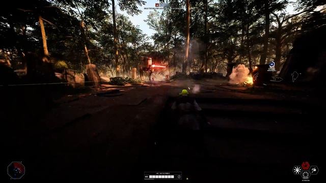 Shrek Defends His Swamp | Star Wars Battlefront 2 смотреть онлайн