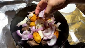 СОЧНЫЙ МОЩНЫЙ ужин с мясом и картофелем в ВОКЕ! СЫТЫ БУДУТ ВСЕ! простой рецепт