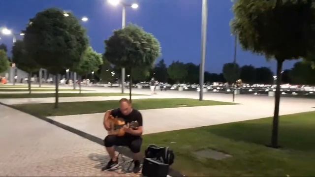 #LeavStream Гитара. Парк. Краснодар. Попытка  Номер2