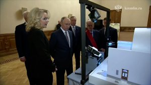 Голикова представила Путину концепцию нового филиала Эрмитажа