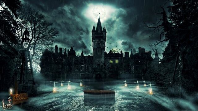 🎃🏰👻 Haunted Castle Halloween Ambience - Calm, Relaxing, Chill, Vibe, Spooky!