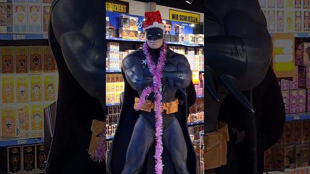 Новогодний бетмен. #vlog #family #влог #обзор #weihnachten #новыйгод #рождество #елка #batman