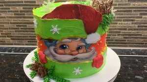 Торт Дед Мороз! Торт на НОВЫЙ ГОД!