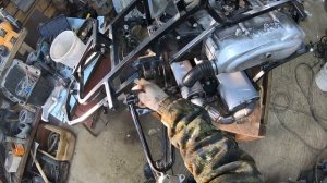 Собираем 2 КАПИТАНА ХР-250 из болтов и гаек для Павла , и Алексея с Питера.6 серия ПоворотныеКулаки