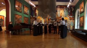 "Плотию уснув" греч. расп. в изложении А.К. Глазунова.  Руководитель Никулина А.А.