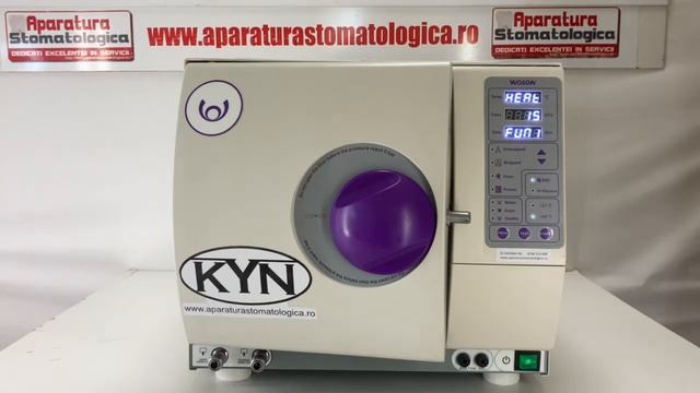 Setarea limbii pe care o utilizează autoclavele WOSON model TANDA la imprimarea pe bon смотреть онлайн