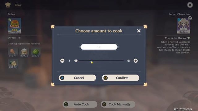 Genshin Impact Burger! (new recipes)