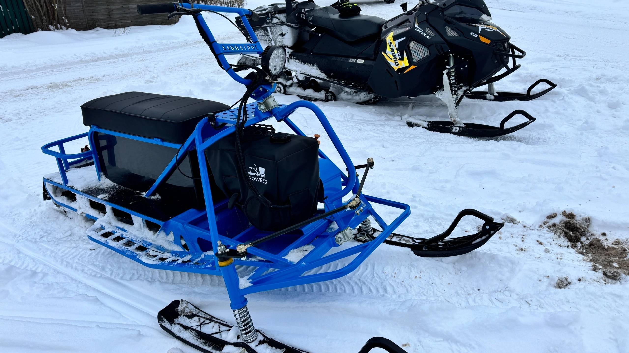 Снегоход "Альбатрос" и снегоход "Буран" смотреть онлайн