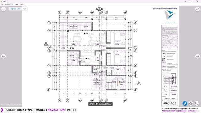 7. BIMx для ПК, Навигация, часть 1