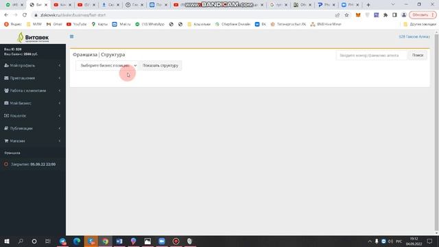 Серебряный бизнес с Витавек. Обзор кабинета. Ваши действия.