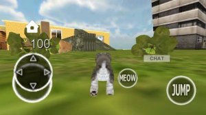 Играю в игру Котёнок кошка симулятор 3D Kitten Cat Simulator 3D (Досихпор играю)