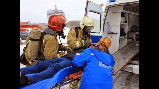 В чебоксарском театре пожарные инсценировали возгорание декораций смотреть онлайн