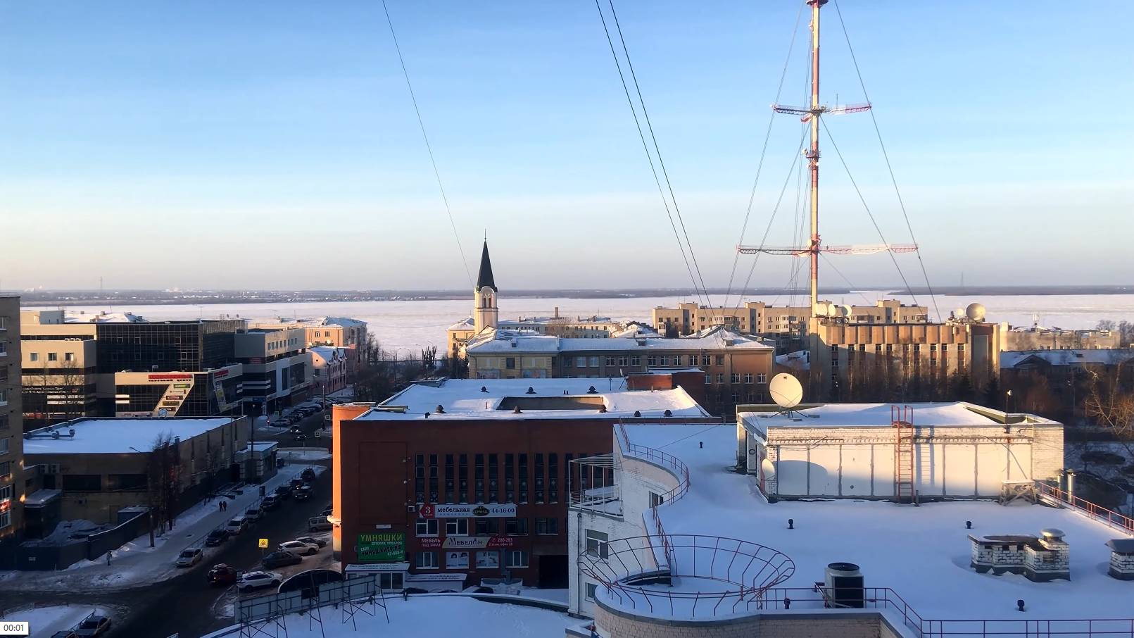 Архангельск город воинской славы 4К Ultra HD