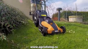 Аккумуляторная газонокосилка Worx WG744E