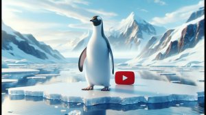 Пингвин - Penguin - Наталия Лансере - авторская детская песня - добрые, милые, забавные пингвины