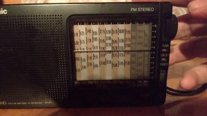 Радиоприемник Panasonic RF-B11, прием на ДВ!