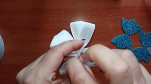 ✨🎀 Бантики с фоамираном за 10 минут