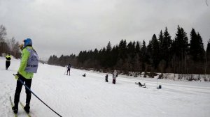 Лыжный марафон на расслабоне / Николов Перевоз в Дубне по реке / Russia Loppet 2024