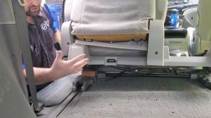 2011 Toyota Sienna Rear Seat Stuck