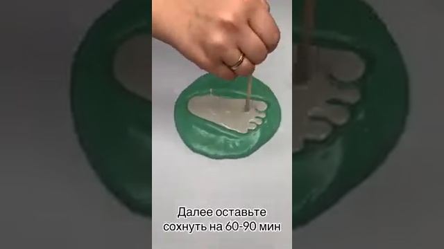 Видеоинструкция для создания слепка стоп и рук ребенка смотреть онлайн