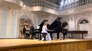 Schumann Piano concerto in A minor, op. 54 Sofia Maniukova & Daniil Sayamov