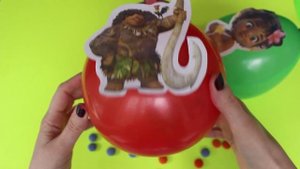 Шарики с Конфетками Принцесса Моана и её Друзья | Песенка про Пальчики