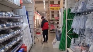 ЕйскНаши покупки. Ремонт у Тани. Грядёт мороз и снегопад...НУЖНА ЛОПАТА