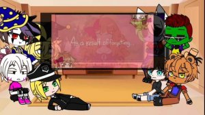 Реакция фнаф 9 на afton family 1/2
