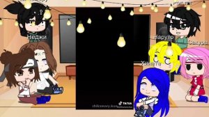 Реакция"персонаж Наруто на тт"гача клуп