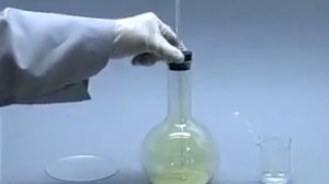 Взаимодействие на хлор с метали - натрий