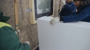 Утепление бетонного дома NEXT 94. Зимнее строительство. Прогрев бетонных  конструкций
