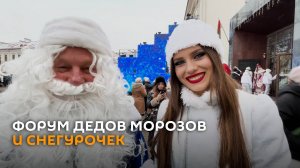 Новогодний форум Дедов Морозов и Снегурочек прошел в Минске