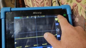 Лабораторная работа с катушкой зажигания и осциллографом MICSIG ATO1104
