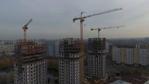 17 эт. жилые дома из металлокаркаса в ЖК "РиверПарк" ГК "Ферро-Строй"