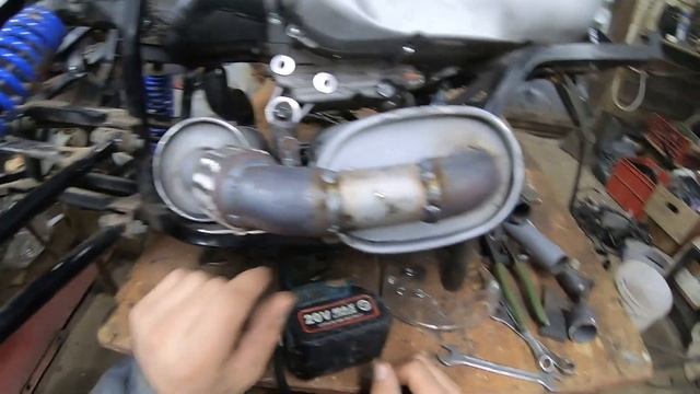 Собираем 2 КАПИТАНА ХР-250 из болтов и гаек для Павла , и Алексея с Питера.5 серия ВЫХЛОПНАЯ+АМОРТЫ смотреть онлайн