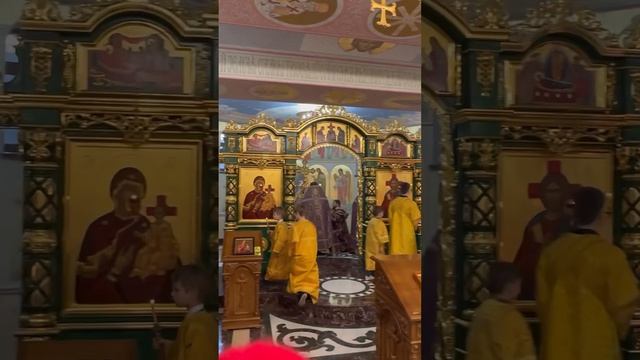 #КиевУПЦ  #литургияонлайн #православноебогослужение #православнаяцерковь #храмиконыскоропослушница