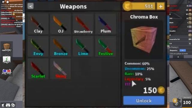 What is the MLG  Chroma Box in MM2?