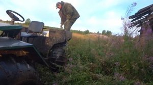 В Заброшку на своём вездеходе. Чуть не угробили каракат. Неожиданная встреча с земляками в тайге.