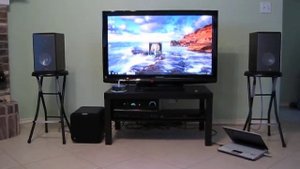 Canton Ergo 620 + Velodyne Minivee 8 + Onkyo HT-RC 360