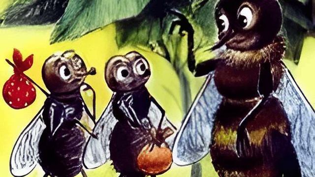 Пчела и Мухи | И. А. Крылов