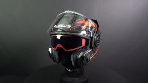 LS2 Advant X Carbon Future Red - ChampionHelmets.com