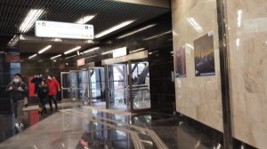 Пересадка со станции Мичуринский Проспект БКЛ на Солнцевскую линию