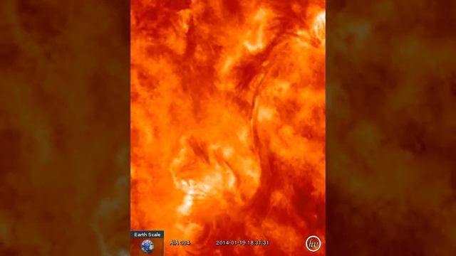 AIA 304 (2014-01-19 15:32:07 - 2014-01-19 21:30:55 UTC) смотреть онлайн