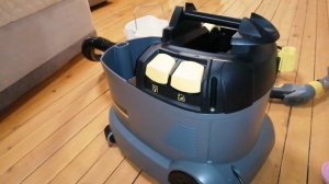 Инструкция по пользованию моющего пылесоса Karcher