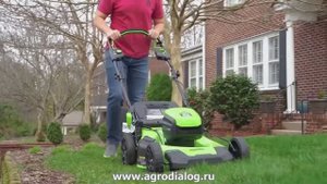 Аккумуляторная газонокосилка Greenworks GD60LM46SP