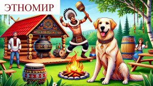 Как мы жили в ЭТНОМИРе под Боровском: шаманы, гигантская печь и без Wi-Fi | Обзор парка