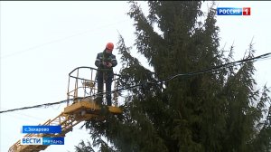 Районные центры Рязанской области готовятся к Новому году