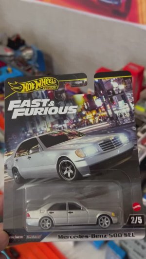 Hot Wheels Mercedes 500 SEL