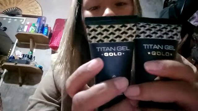 Fake and original titan gel